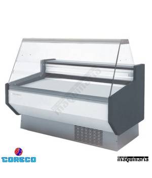 Vitrina expositora carnicería cristal recto COCVED915R (152x90)