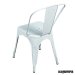 Silla hostelería vintage ecotolix FABOHEMIA color blanco