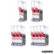 Dispensador de bebidas 3x8 litros DFCOMPACT83 medidas