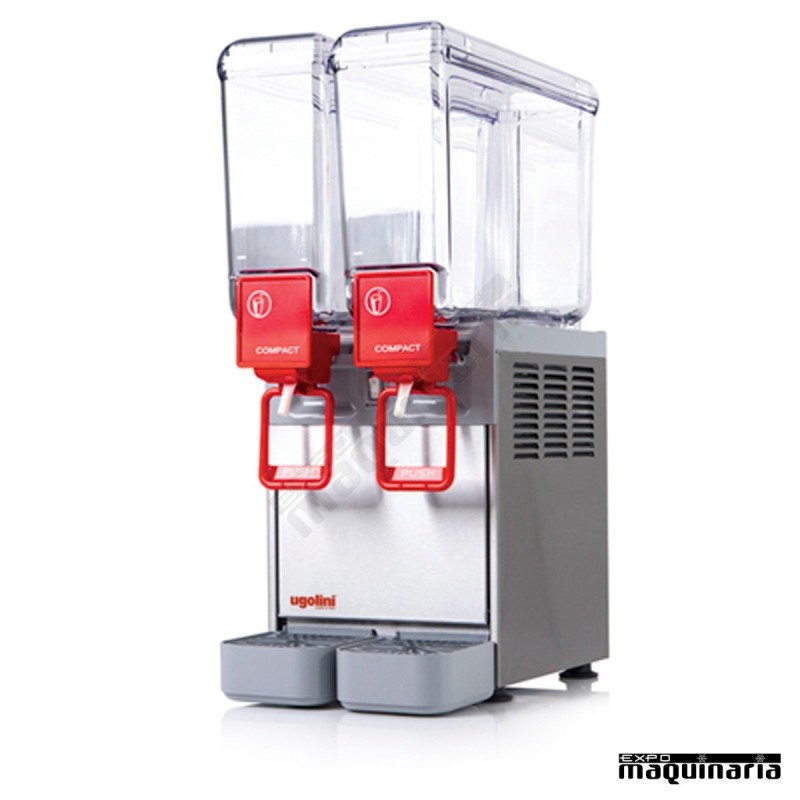 Dispensador de bebidas 2x8 litros DFCOMPACT82