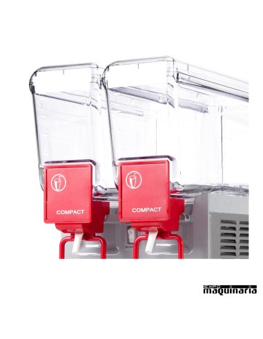 Dispensador de bebidas 2x8 litros DFCOMPACT82 recipiente
