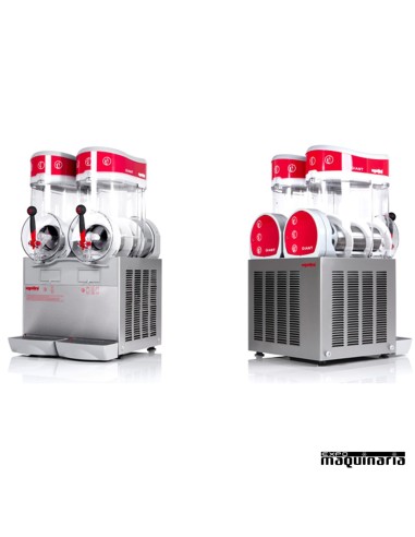 Máquina granizadora 2x10 litros DFNG102EASY vistas