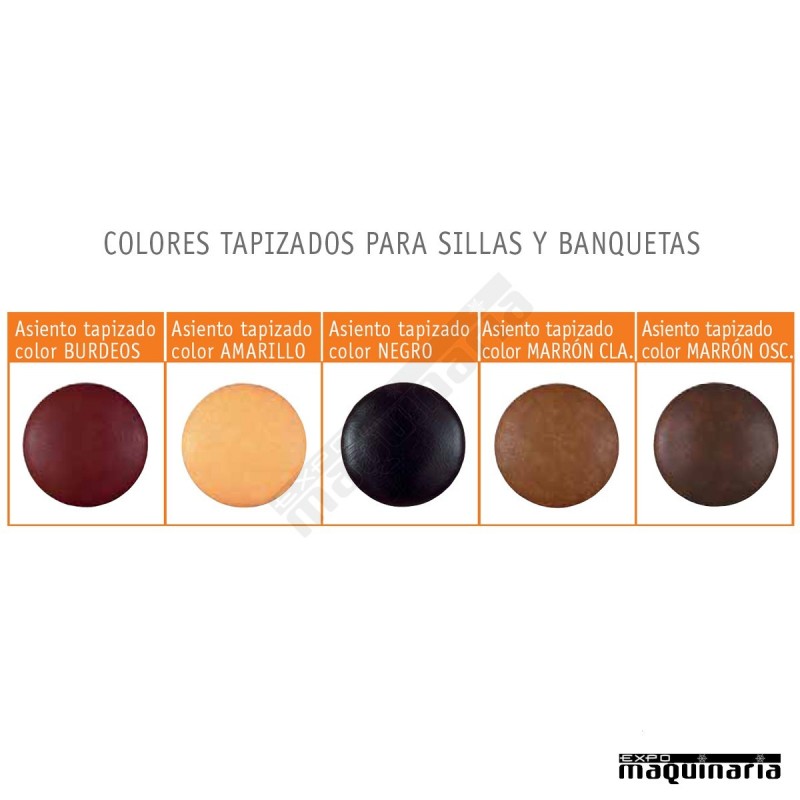 Silla de forja cafeteria asiento skay IM172 armazón de hierro fundido