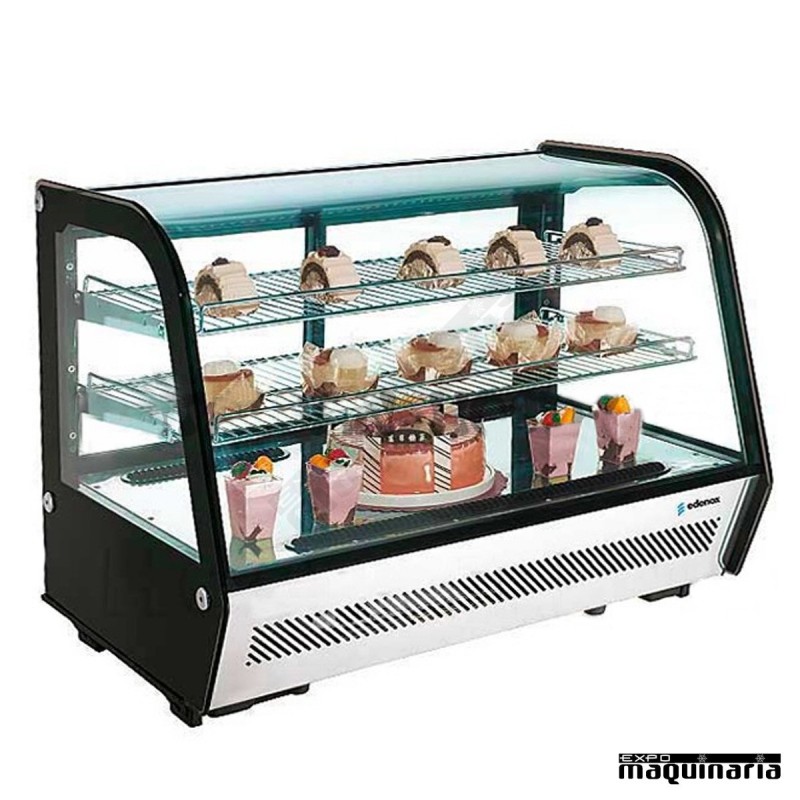 Vitrina expositora refrigerada de sobremesa EDVERS120