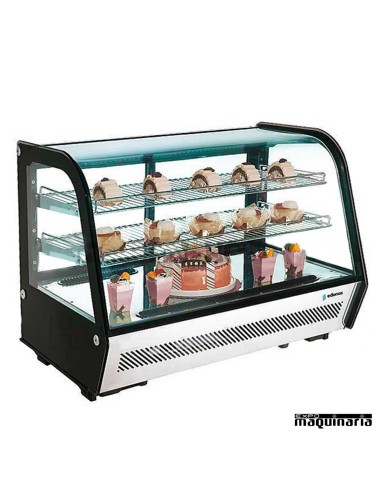 Vitrina expositora refrigerada sobremesa EDVERS100