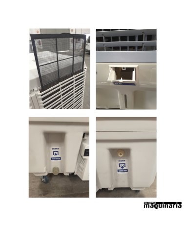 Climatizador evaporativo 90 m² 50 litros detalles