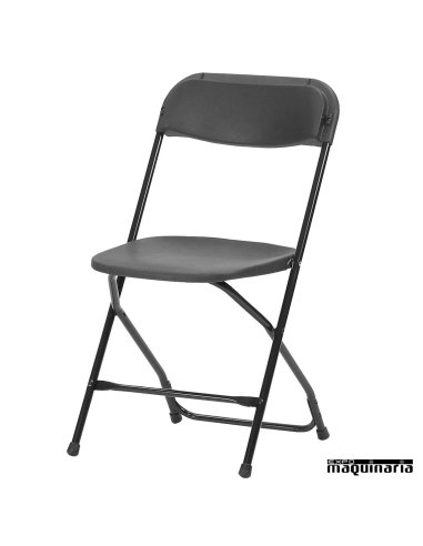 Silla plegable catering ZO ALEX negra