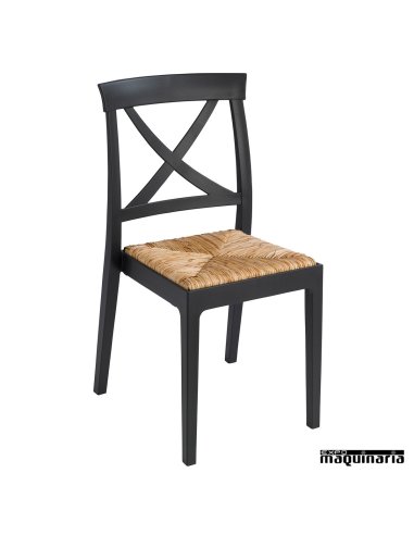 Silla enea bar apilable 1R128-E
