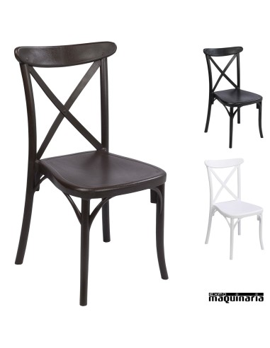 Silla apilable terraza 1R123