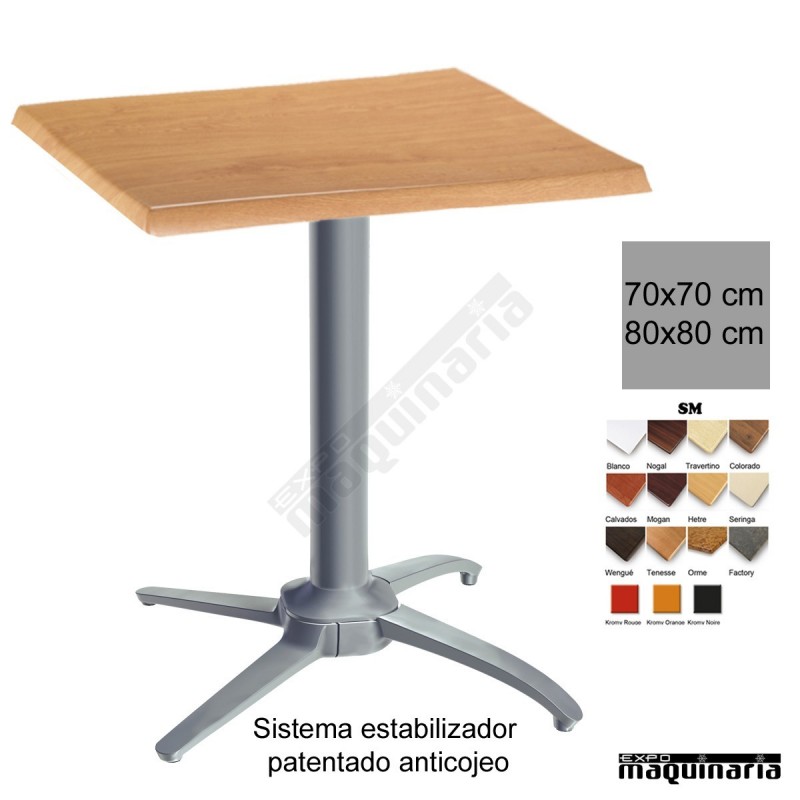 Mesa con estabilizador terraza 3R504SMC