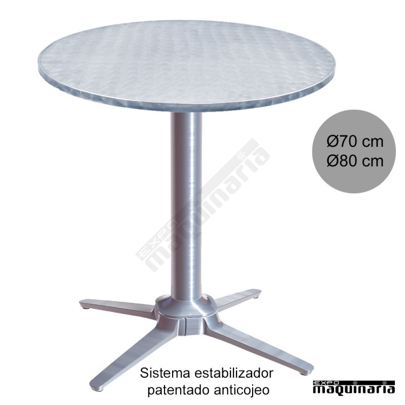 Mesa aluminio con estabilizador 3R505ALR