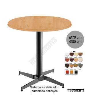 Mesa redonda terraza hostelería 3R506SMR