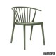 Silla terraza REWOODY color gris verdoso