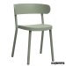 Silla terraza RECASINO apilable color gris verdoso
