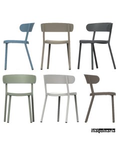 Silla terraza RECASINO apilable