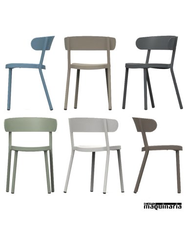 Silla terraza RECASINO apilable