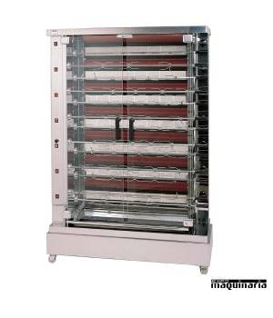 Asador de pollos doble por INFRAROJOS- -13 espadas-78 pollos FEIND-2