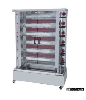 Asador de pollos por INFRAROJOS -6 espadas-30 pollos FEIN3