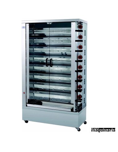 Asador de pollos FEECO840 (8 espadas - 40 pollos)