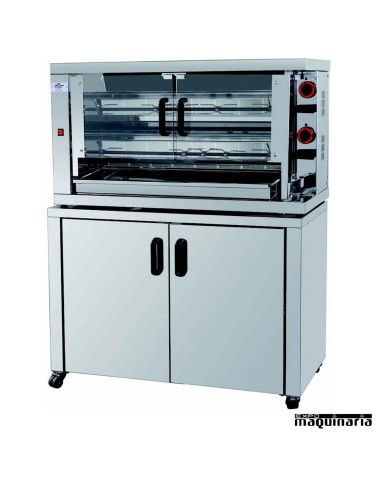 Asador de pollos FEECO210 (2 espadas - 10 pollos)