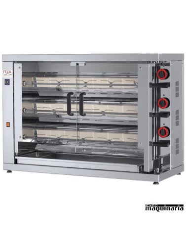 Asador de pollos FEECO315 (3 espadas-15 pollos).