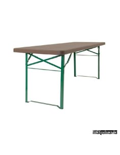 Banco con patas plegable ZOMUNICH BENCH (220 X 30 cm) 2