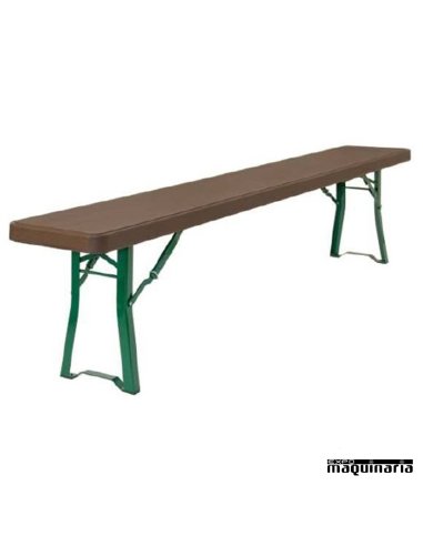 Banco con patas plegable ZOMUNICH BENCH (220 X 30 cm)