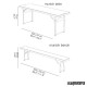 Banco con patas plegable ZOMUNICH BENCH (220 X 30 cm)