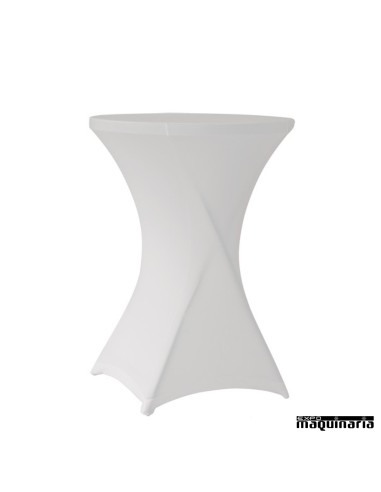 Funda de mesa ZOSTRECHCOCKTAIL (ajustable) blanca