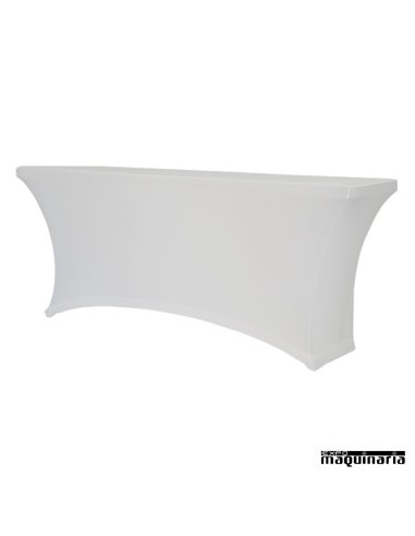 Funda de mesa ZOSTRECHM180 (ajustable) blanco