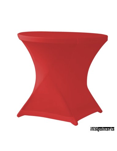 Funda de mesa ZOSTRECHPRAXIS (ajustable) rojo