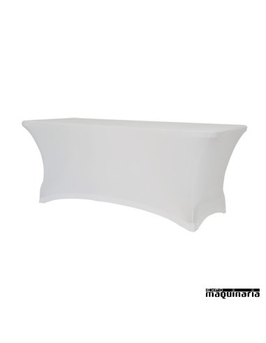 Funda de mesa ZOSTRECHXXL200 (ajustable) blanco