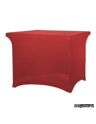 Funda de mesa ZOSTRECHXXL90 (ajustable) rojo