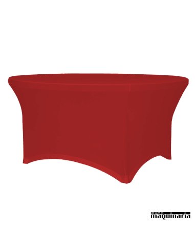 Funda de mesa ZOSTRECHPLANET120 (ajustable) roja
