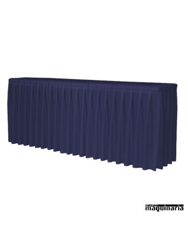 Funda de Mesa ZOPARAMOUNTL120 (plisada) azul