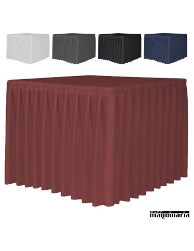 Funda de Mesa ZOPARAMOUNTXXL90 (plisada)