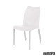 Silla apilable terraza bar LBTULIPA-S blanca