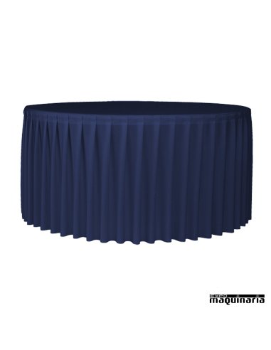 Funda de Mesa ZOPARAMOUNTPLANET180 (plisada) azul