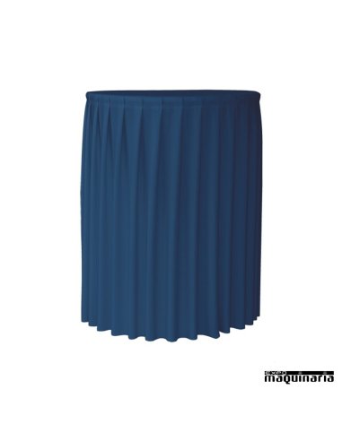 Funda de Mesa ZOPARAMOUNTCOCKTAIL (plisada) azul