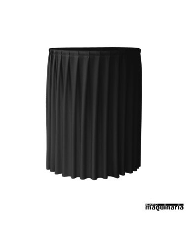 Funda de Mesa ZOPARAMOUNTCOCKTAIL (plisada) negro