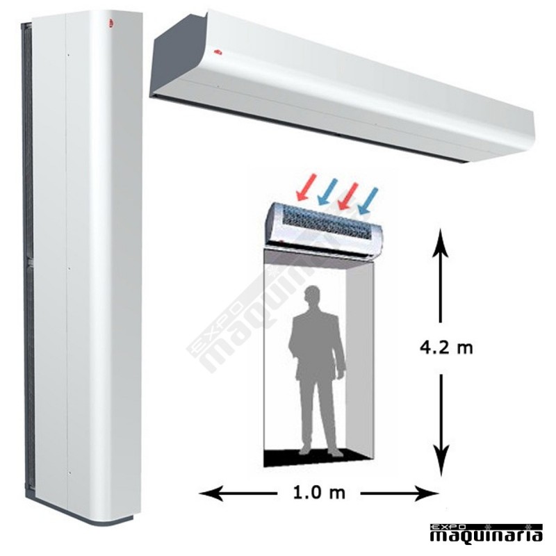 Cortina de aire AVPA4210E12 ambiente