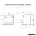 Horno de carbón ARPIRA70LUX medidas