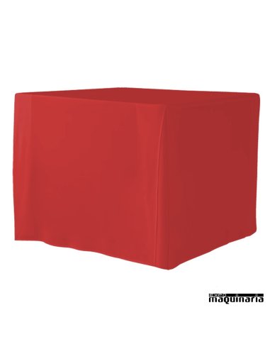 Funda de mesa ZOPLAINXXL90 rojo