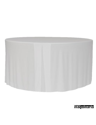 Funda de mesa ZOPLAINPLANET120 blanco