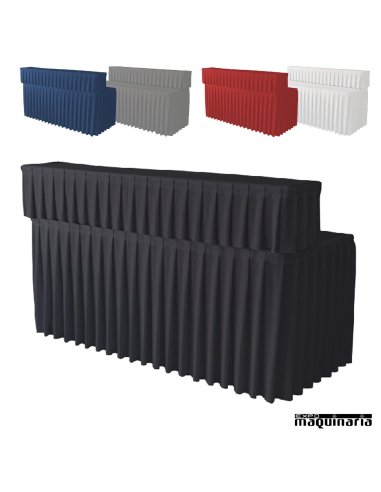 Funda de Mesa BUFFET180 PARAMOUNT (plisada)