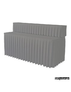 Funda de Mesa BUFFET180 PARAMOUNT (plisada) 2