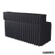 Funda de Mesa BUFFET180 PARAMOUNT (plisada) negro