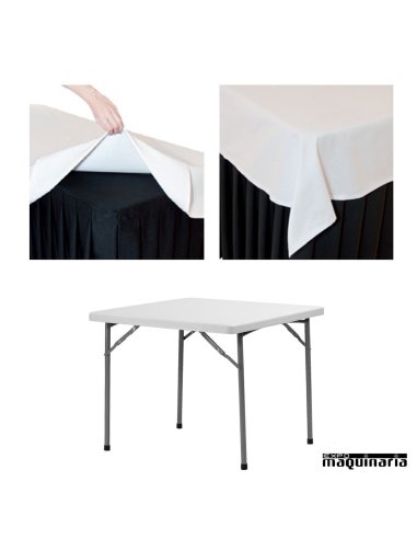 Mantel hosteleria cuadrado 91.4 cm ZOCUBREMESAXXL90