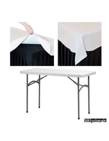 Mantel hosteleria rectangular 121.9 cm ZOCUBREMESAL120