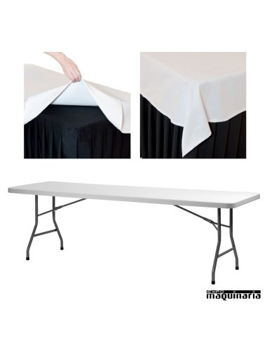Mantel hosteleria rectangular XL240